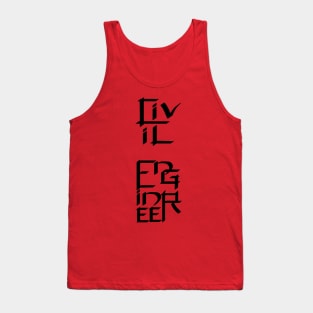 Civil Engineer Character Tank Top